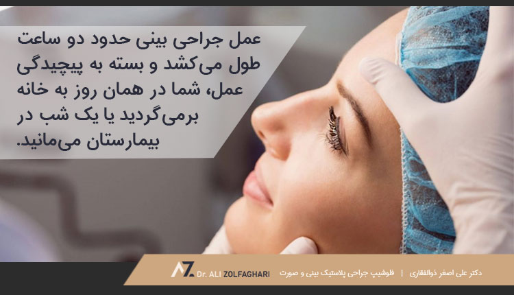 روند بهبودی جراحی بینی و میزان پیچیدگی آن