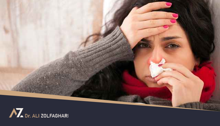 همه چیز در مورد سرماخوردگی قبل و بعد از عمل بینی