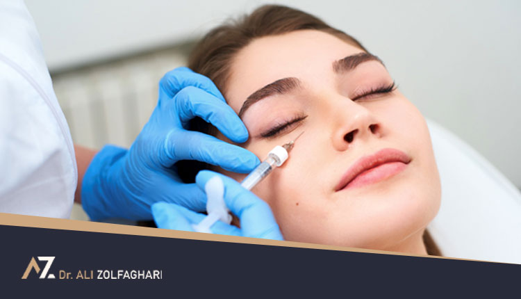 تزریق ژل به پلک بهترین روش جوانسازی پوست چشم