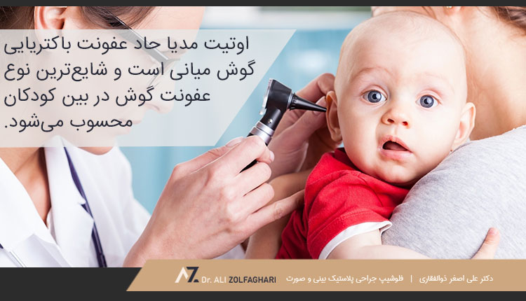 انواع عفونت گوش