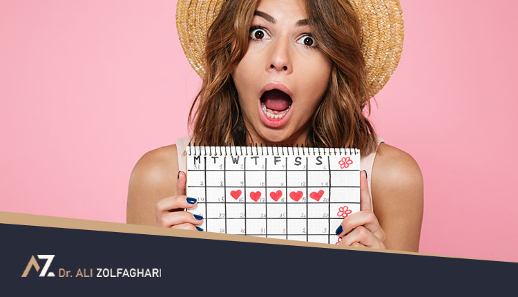 پریود و عمل بینی | پریود بودن هنگام عمل بینی