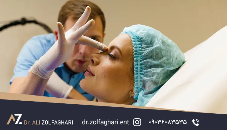 عکس قبل و بعد عمل بینی عروسکی 