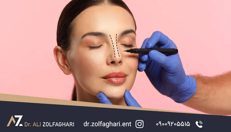 تکنیک‌های جراحی همزمان انحراف بینی و رینوپلاستی چگونه انجام می‌شود