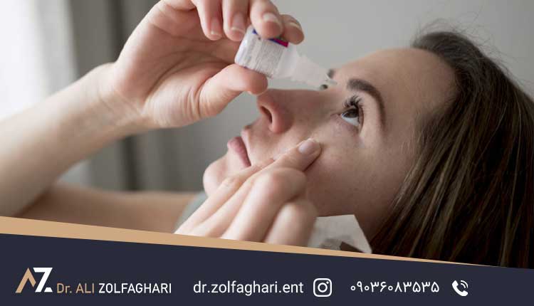 دلیل خون ریزی داخلی جشم بعد از جراحی بینی