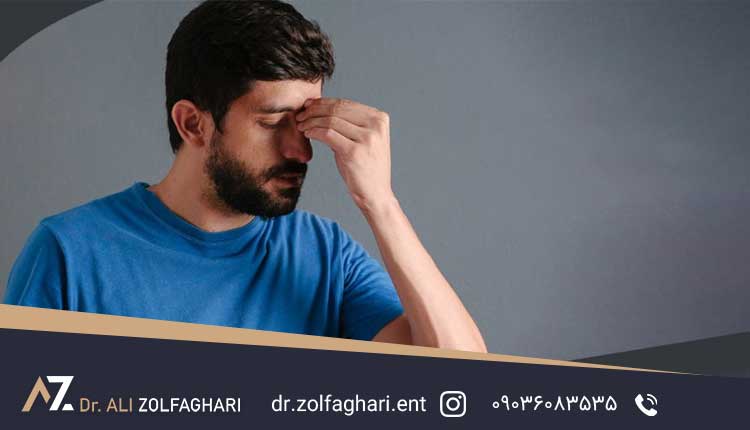 درد در ناحیه بینی و چشم‌ها