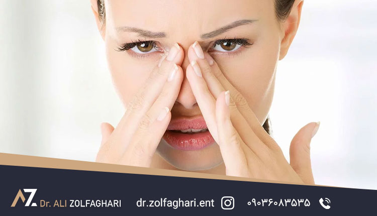مراحل کاهش ورم بینی بعد از عمل