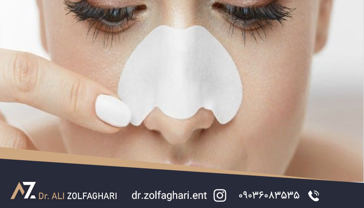 از بین بردن جای بخیه بعد از عمل بینی