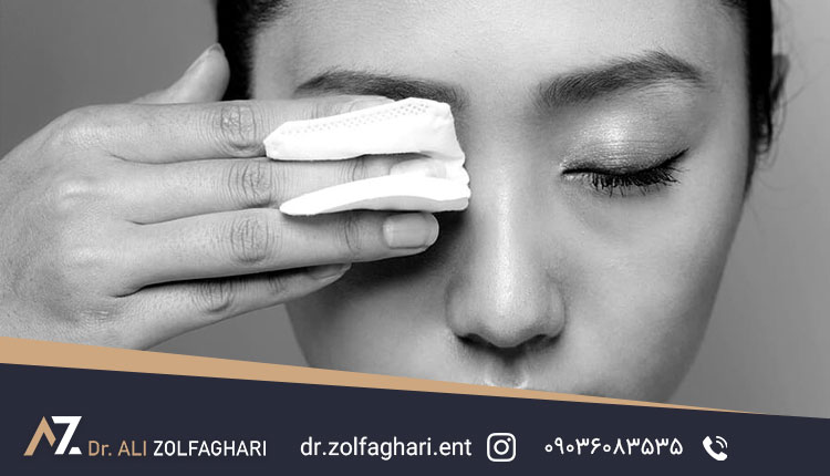 زمان استفاده از کرم ترمیم کننده بعد از بلفاروپلاستی