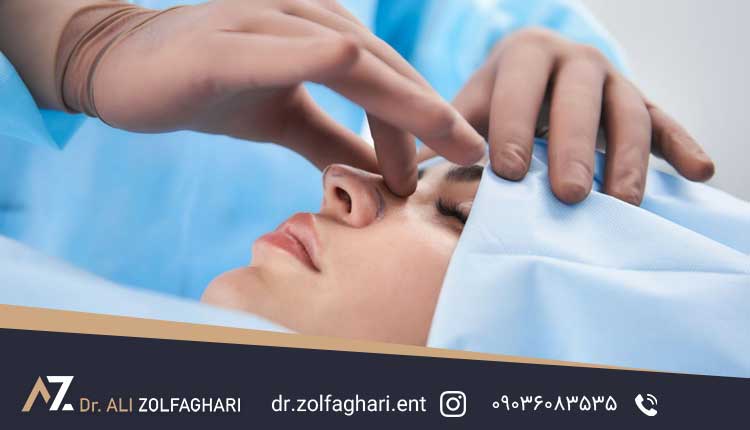 مراحل عمل بینی عروسکی