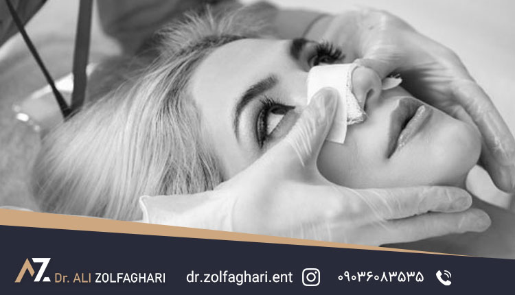 ماساژ بینی
