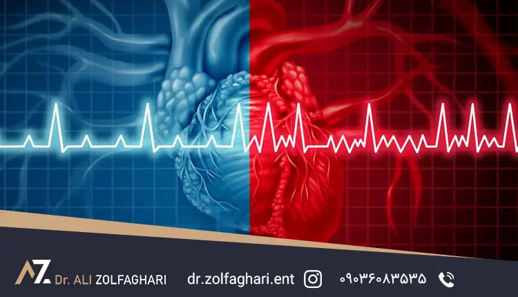 تپش قلب بعد از عمل بینی