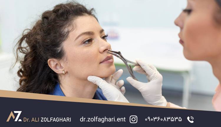 عمل بینی بدون تامپون