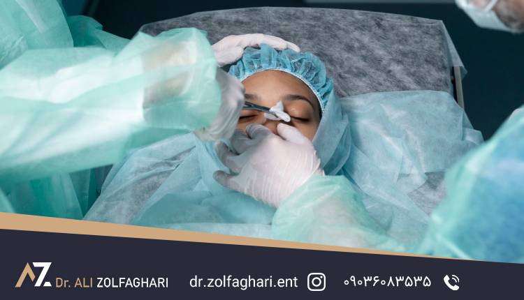 عمل بینی بدون تامپون