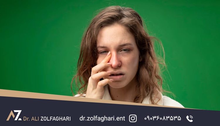 قوز بینی کاذب