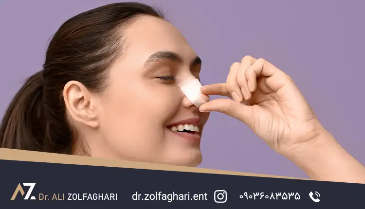 افتادگی نوک بینی بعد از راینوپلاستی 