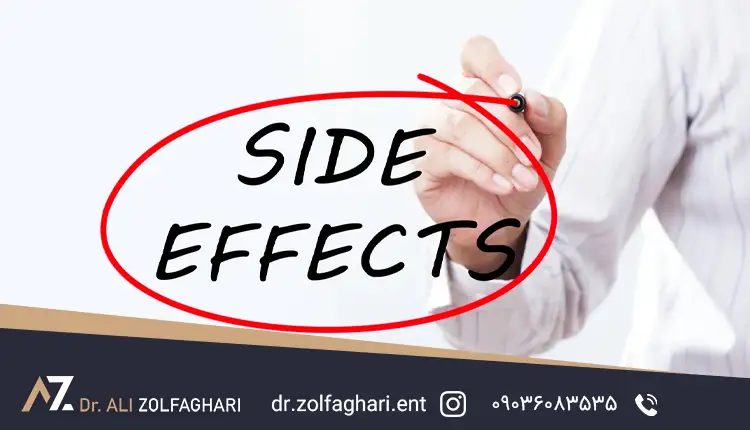عوارض عمل پتوز چشم