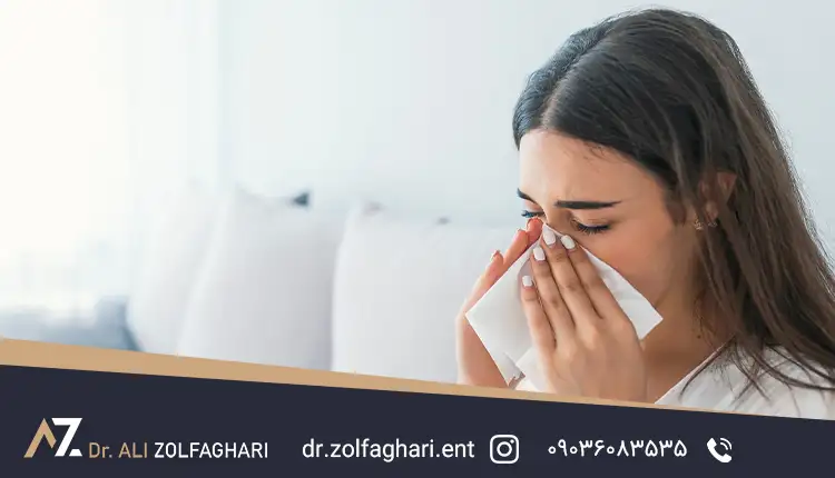 آبریزش بینی بعد از عمل بینی