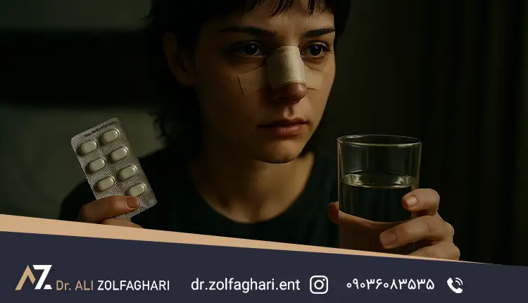 عوارض و مراقبت‌های بعد از جراحی بینی 