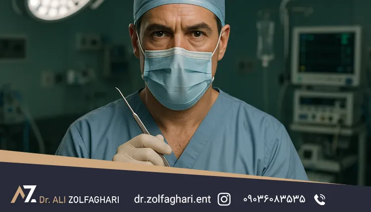 تجربه و مهارت جراح عمل بینی