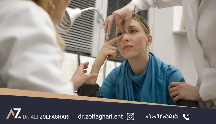 تاثیر انحراف بینی بر چشم تاثیر انحراف بینی بر چشم